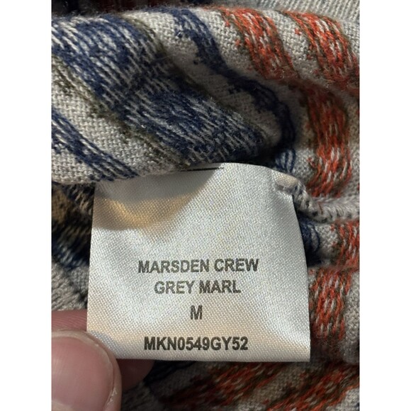 Barbour Beacon Brand Nordic Style Men's Cashmere Blend Sweater Size M - Picture 5 of 7